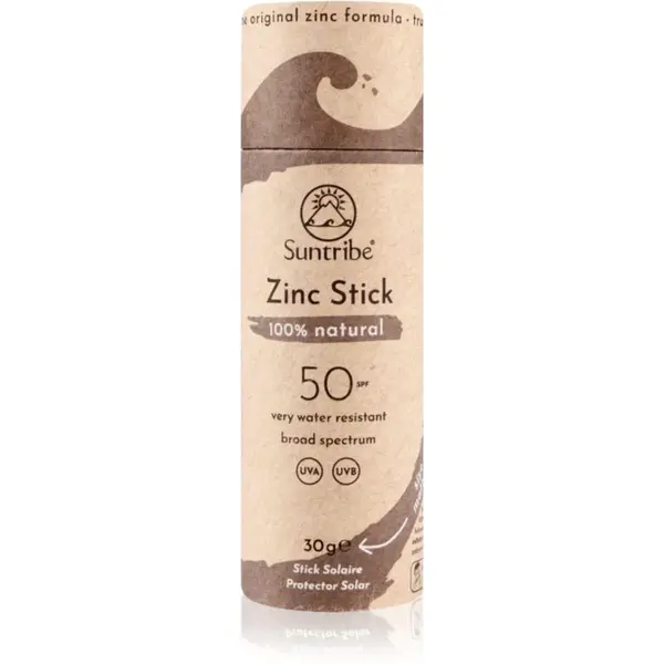 Suntribe Suntribe Sports Zinc Stick mineralni zaštitni stick za osjetljiva mjesta SPF 50 Mud Tint 30 g