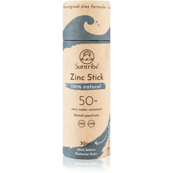 Suntribe Suntribe Sports Zinc Stick mineralni zaštitni stick za osjetljiva mjesta SPF 50 Ocean Blue 30 g