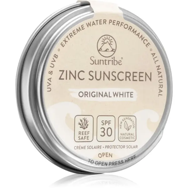 Suntribe Suntribe Zinc Sunscreen mineralna zaštitna krema za lice i tijelo SPF 50 Original White 45 g