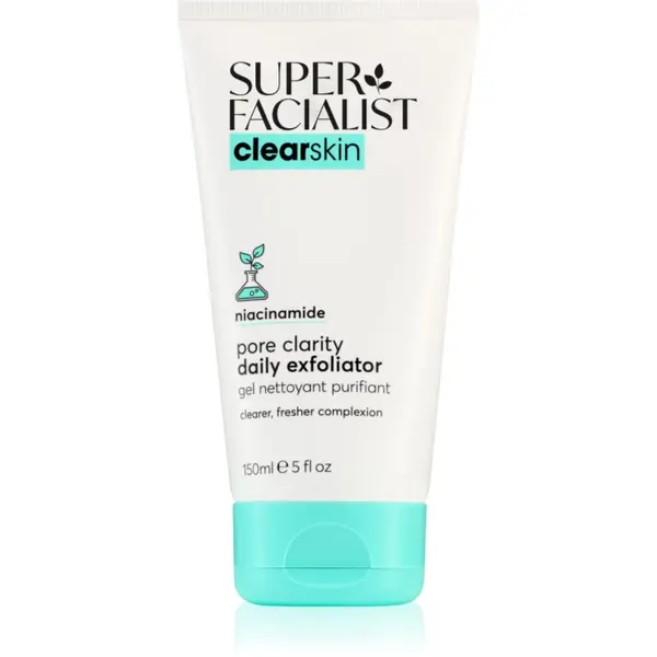 Super Facialist Super Facialist Clearskin Niacinamide piling za čišćenje lica za problematično lice 150 ml