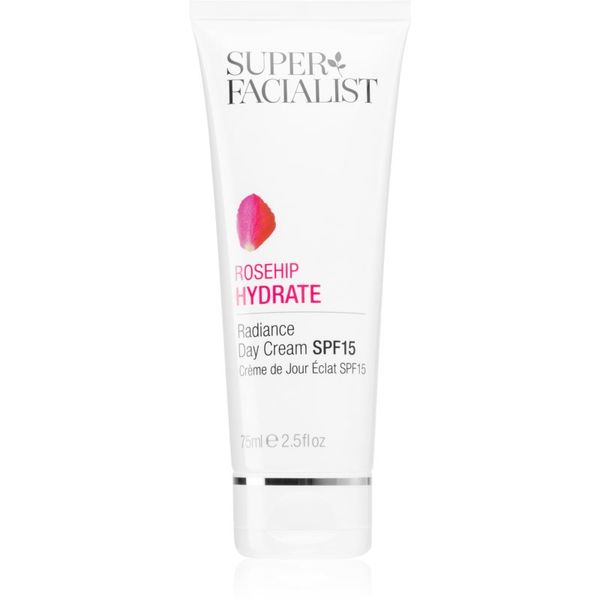 Super Facialist Super Facialist Rosehip Hydrate dnevna hidratantna i zaštitna krema SPF 15 75 ml