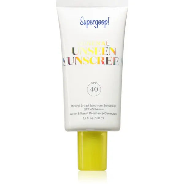 Supergoop! Supergoop! Mineral Unseen Sunscreen mineralna krema za sunčanje SPF 40 50 ml