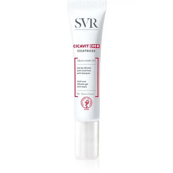 SVR SVR Cicavit DM+ Cicatrices silikonski gel za ožiljke 15 g
