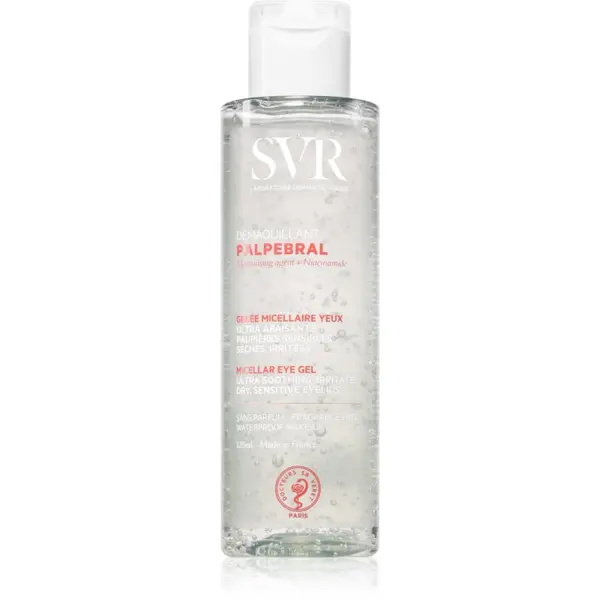 SVR SVR PALPEBRAL Micellar Eye Gel umirujući micelarni gel za uklanjanje šminke oko očiju 125 ml