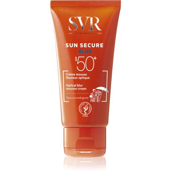 SVR SVR Sun Secure Blur Optical Blur Mousse za ujednačeni ten SPF 50+ 50 ml