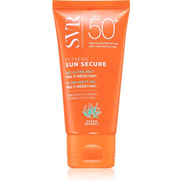 SVR SVR Sun Secure dnevna gel krema s matirajućim učinkom SPF 50+ 50 ml
