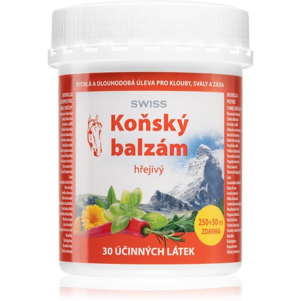 Swiss Swiss Horse balm Warm aromatični balzam za masažu 300 ml