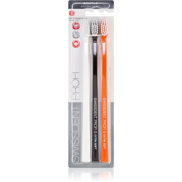 Swissdent Swissdent Profi Gentle četkice za zube extra soft 3 kom