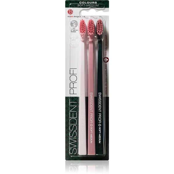 Swissdent Swissdent Profi Trio četkice za zube soft 3 kom