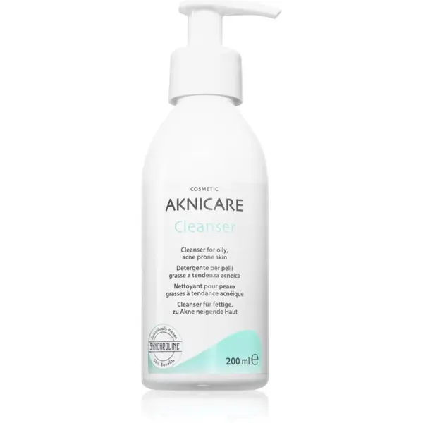 Synchroline Synchroline Aknicare Cleanser gel za čišćenje za smanjivanje sebuma za problematično lice, akne 200 ml