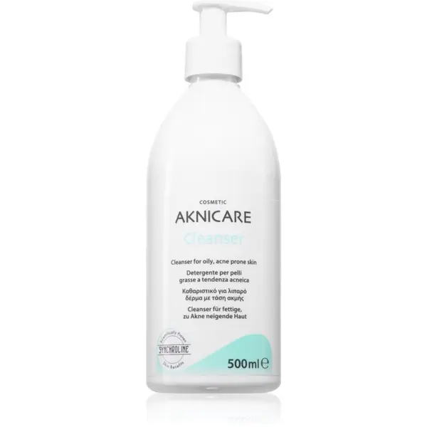 Synchroline Synchroline Aknicare Cleanser gel za čišćenje za smanjivanje sebuma za problematično lice, akne 500 ml