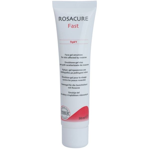Synchroline Synchroline Rosacure Fast gel emulzija za osjetljivo lice sklono crvenilu 30 ml