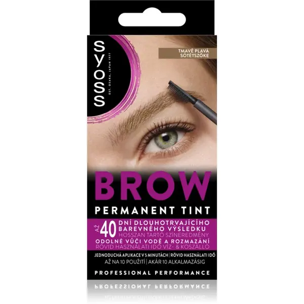 Syoss Syoss Brow Tint boja za obrve nijansa Dark Blonde 10 ml