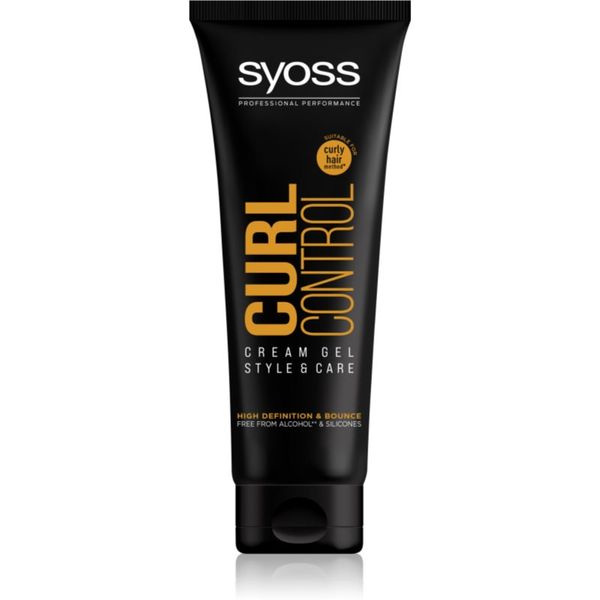 Syoss Syoss Curl Control krema za stiliziranje za definiranje kovrča s teksturom gela 250 ml