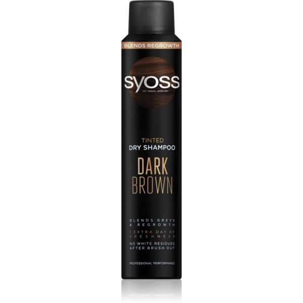 Syoss Syoss Dark Brown suhi šampon za tamnu kosu 200 ml