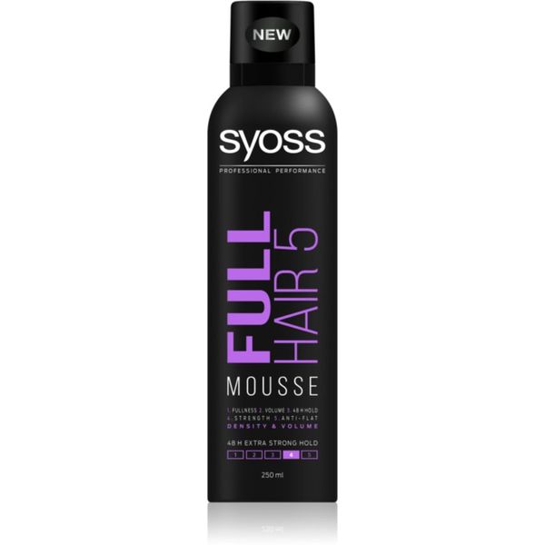 Syoss Syoss Full Hair 5 pjena za kosu s dodatno pojačanim učvršćivanjem 250 ml