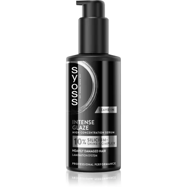 Syoss Syoss Intense Glaze High Concentration Serum serum bez ispiranja za veoma oštećenu kosu 100 ml