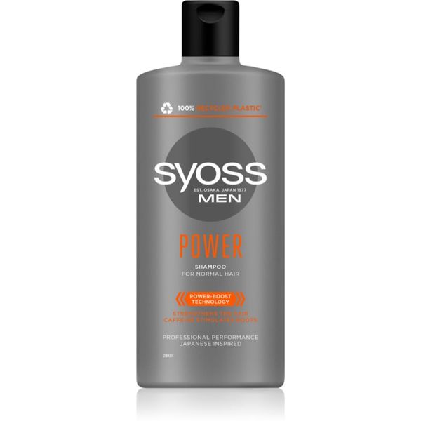 Syoss Syoss Men Power & Strength šampon za učvršćivanje s kofeinom 440 ml