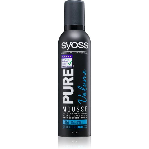 Syoss Syoss Pure Volume pjena za kosu za dugotrajni volumen 250 ml