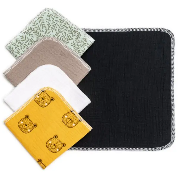 T-Tomi T-TOMI BIO Muslin Napkins salvete 25 x 25 cm UNI 5 kom