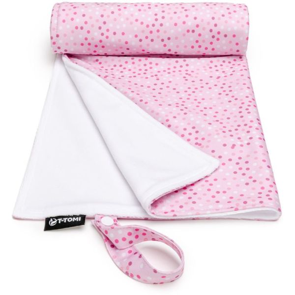 T-Tomi T-TOMI Changing Pad Pink Dots periva podloga za previjanje 50 x 70 cm 1 kom