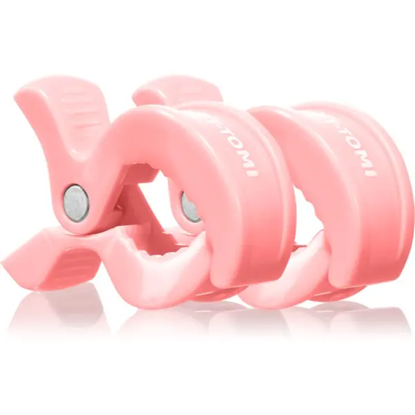 T-Tomi T-TOMI Clip kopča za kolica Pastel pink 2 kom