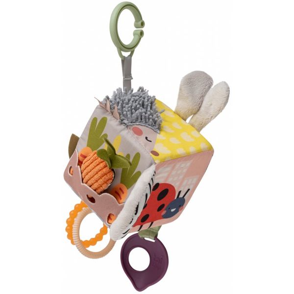 Taf Toys Taf Toys Activity Cube Urban Garden viseća igračka kontrastnih boja s grickalicom 1 kom