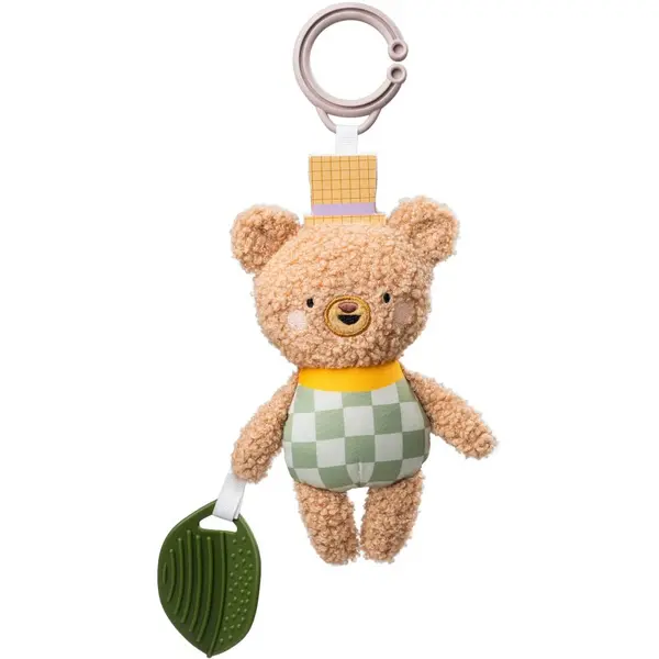 Taf Toys Taf Toys Activity Toy Brendon the Bear viseća igračka kontrastnih boja s grickalicom 1 kom
