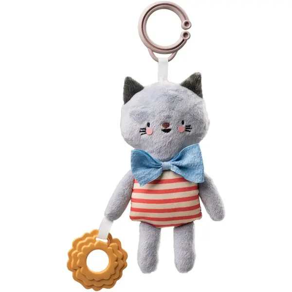 Taf Toys Taf Toys Activity Toy Clara The Cat viseća igračka kontrastnih boja s grickalicom 0 m+ 1 kom