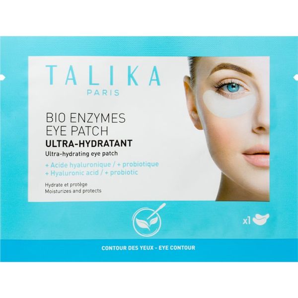 Talika Talika Bio Enzymes Eye Patch maska za zagladjivanje područja oko očiju s probioticima 1 kom