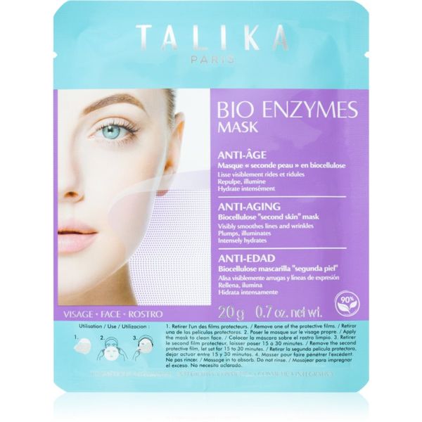 Talika Talika Bio Enzymes Mask Anti-Age sheet maska protiv bora 20 g