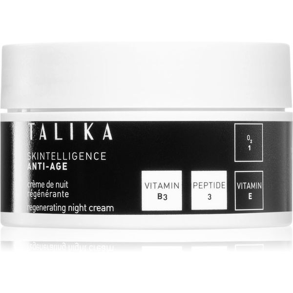 Talika Talika Skintelligence Anti-Age Regenerating Night Cream regenerirajuća noćna krema protiv starenja i za zatezanje kože lica 50 ml