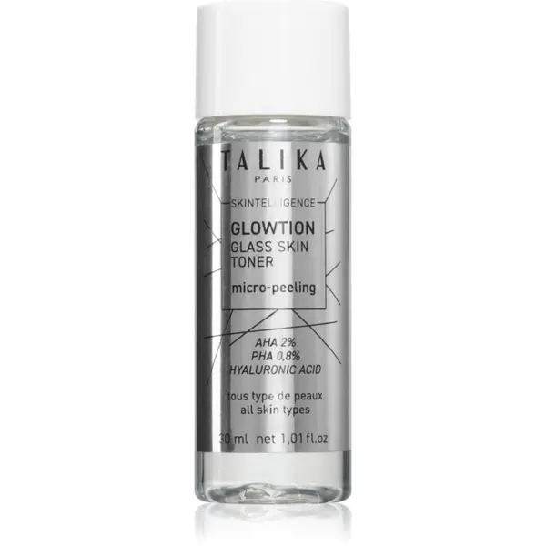 Talika Talika Skintelligence Glowtion nježno mlijeko za eksfolijaciju s hijaluronskom kiselinom 30 ml