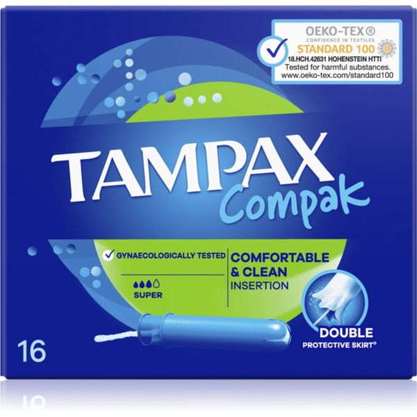 Tampax Tampax Compak Super tamponi s aplikatorom 16 kom