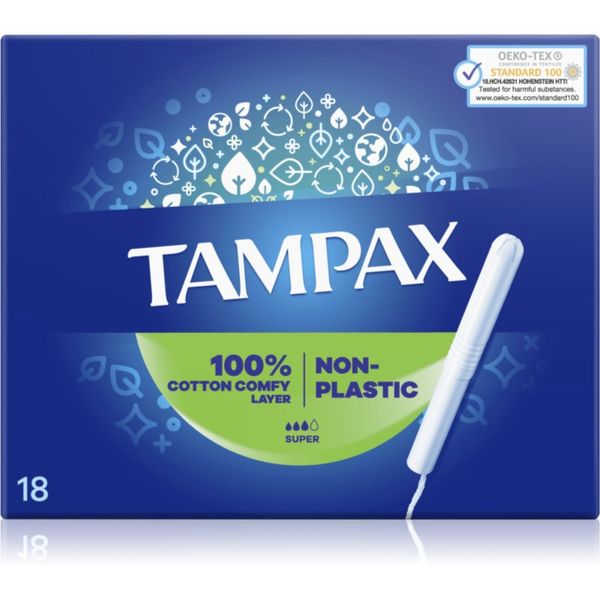 Tampax Tampax Super tamponi s aplikatorom 18 kom