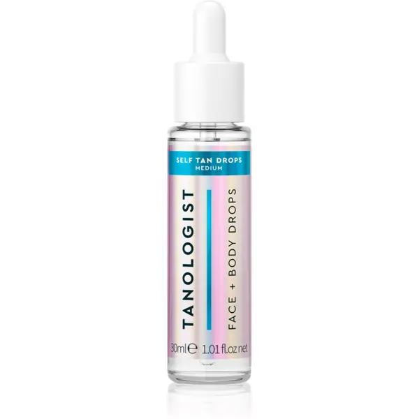 TANOLOGIST TANOLOGIST Self Tan Drops kapi za samotamnjenje za lice i tijelo nijansa Medium 30 ml