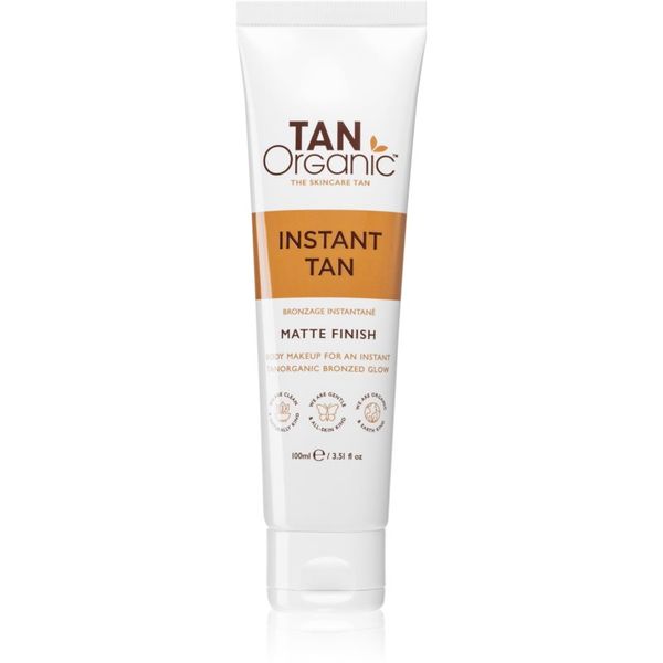 TanOrganic TanOrganic Instant Tan krema za tijelo za samotamnjenje s mat efektom 100 ml