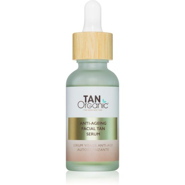 TanOrganic TanOrganic The Skincare Tan serum za lice za samotamnjenje s učinkom protiv bora 30 ml