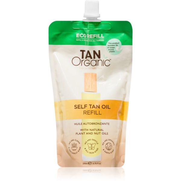 TanOrganic TanOrganic The Skincare Tan ulje za samotamnjenje zamjensko punjenje 200 ml