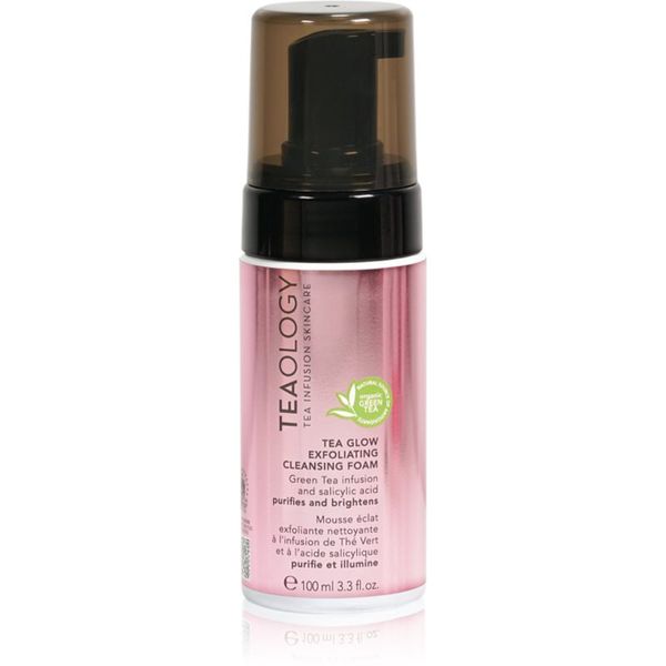 Teaology Teaology Cleansing Tea Glow Exfoliating Cleansing Foam eksfolijacijska pjena za čišćenje 100 ml