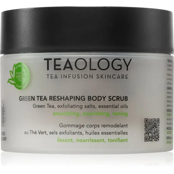 Teaology Teaology Green Tea Reshaping Body Scrub zaglađujući piling za tijelo 380 g