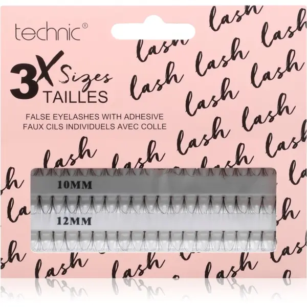 Technic Cosmetics Technic Cosmetics Individual False Eyelashes umjetne trepavice 60 kom