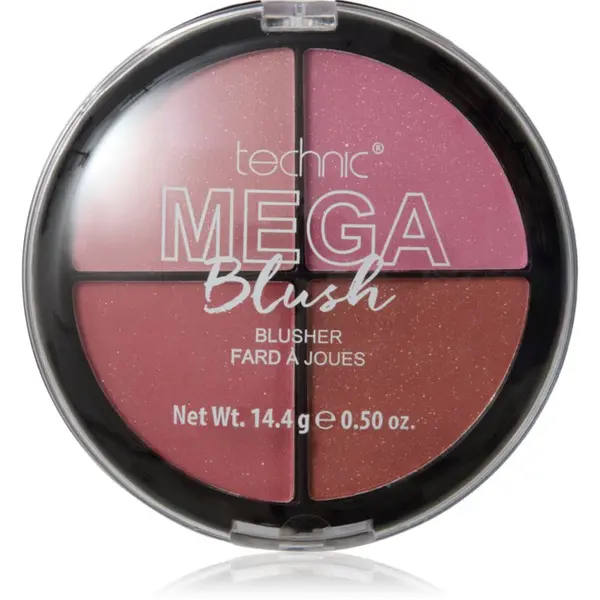 Technic Cosmetics Technic Cosmetics Mega Blush paleta rumenila 14.4 g