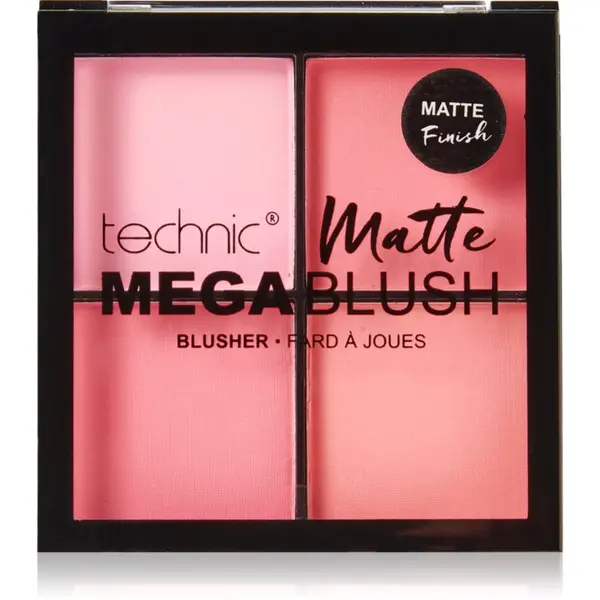 Technic Cosmetics Technic Cosmetics Mega Blush paleta rumenila s mat efektom 11.2 g