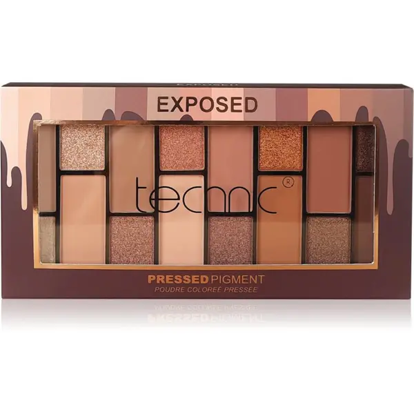 Technic Cosmetics Technic Cosmetics Pressed Pigments paleta sjenila za oči nijansa Exposed 29.6 g