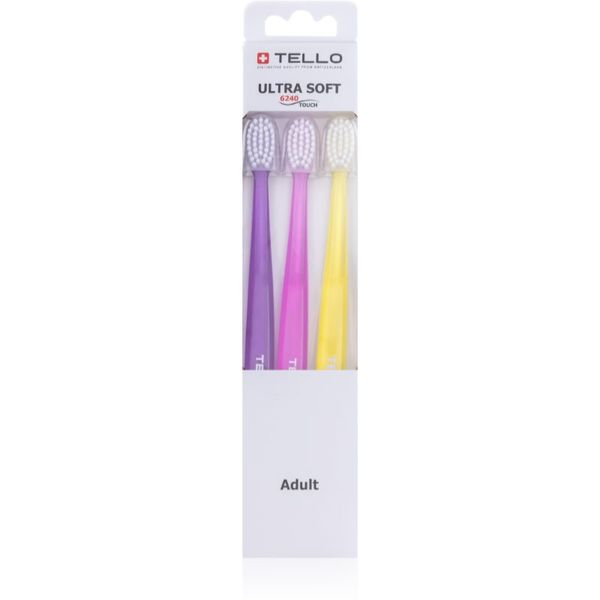 TELLO TELLO 6240 Ultra Soft 3pack četkica za zube 3 kom