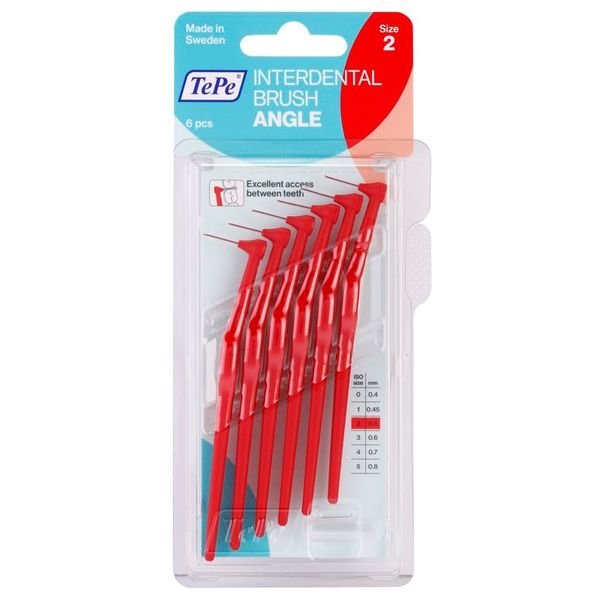 TePe TePe Angle Size 2 međuzubne četkice 0,5 mm 6 kom