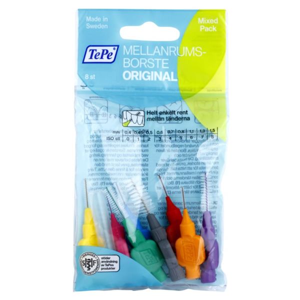 TePe TePe Original međuzubne četkice mix 8 kom