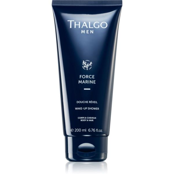 Thalgo Thalgo Force Marine Wake-Up Shower stimulirajući gel za tuširanje za tijelo i kosu za muškarce 200 ml
