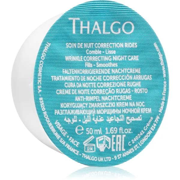 Thalgo Thalgo Hyalu-Procollagen Wrinkle Correcting Night Care hranjiva noćna krema protiv bora 50 ml